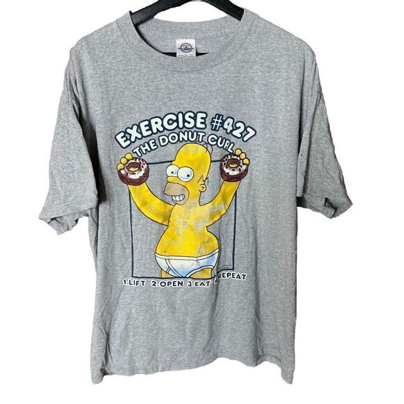 VTG 2002 The Simpsons T Shirt XL - Picture 1 of 4